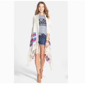 Billabong fringe sweater